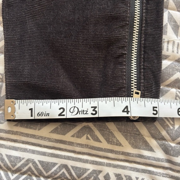 Uniqlo Undercover Black Corduroy Pants with Zip Legs Size 28 - Picture 12 of 14